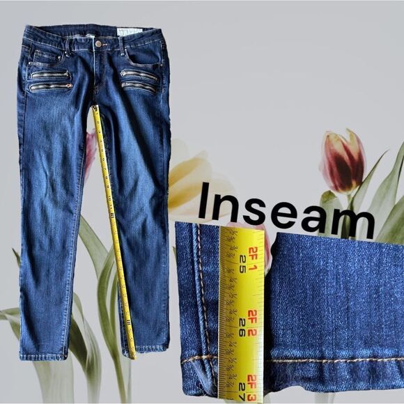 Special A l Rare! l Zipper decor  l Ankle  l Fit l 5 pocket Juniors 11 l EUC - Picture 10 of 15